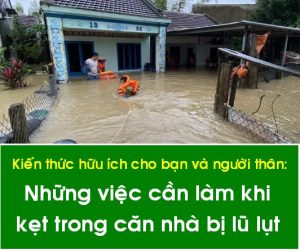 Làm gì khi bị kẹt do thiên tai