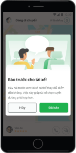 Làm gì khi cần thay đổi điểm đến trong hành trình