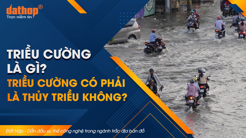 Làm gì khi gặp triều cường