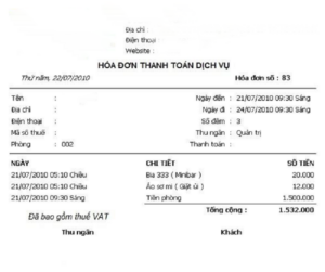 Làm gì khi khách sạn tính sai hóa đơn