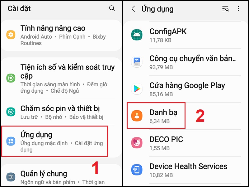 Làm gì khi mất danh bạ điện thoại - Hình 1