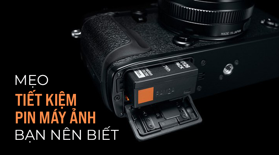 Làm gì khi máy ảnh hết pin - Hình 2