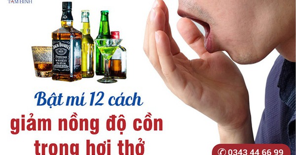 Làm gì khi uống nhầm đồ uống có cồn - Hình 3