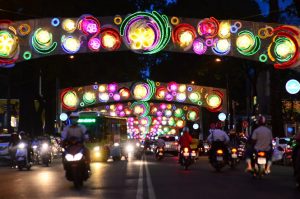 Những con đường lên đèn đẹp nhất TP.HCM