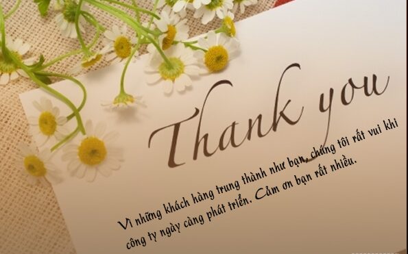 SMS cảm ơn khách đoàn