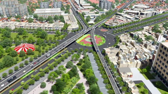 Vòng xoay Nguyễn Thái Sơn
