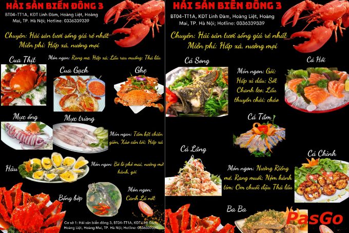 buffet hải sản linh đàm - Hình 2