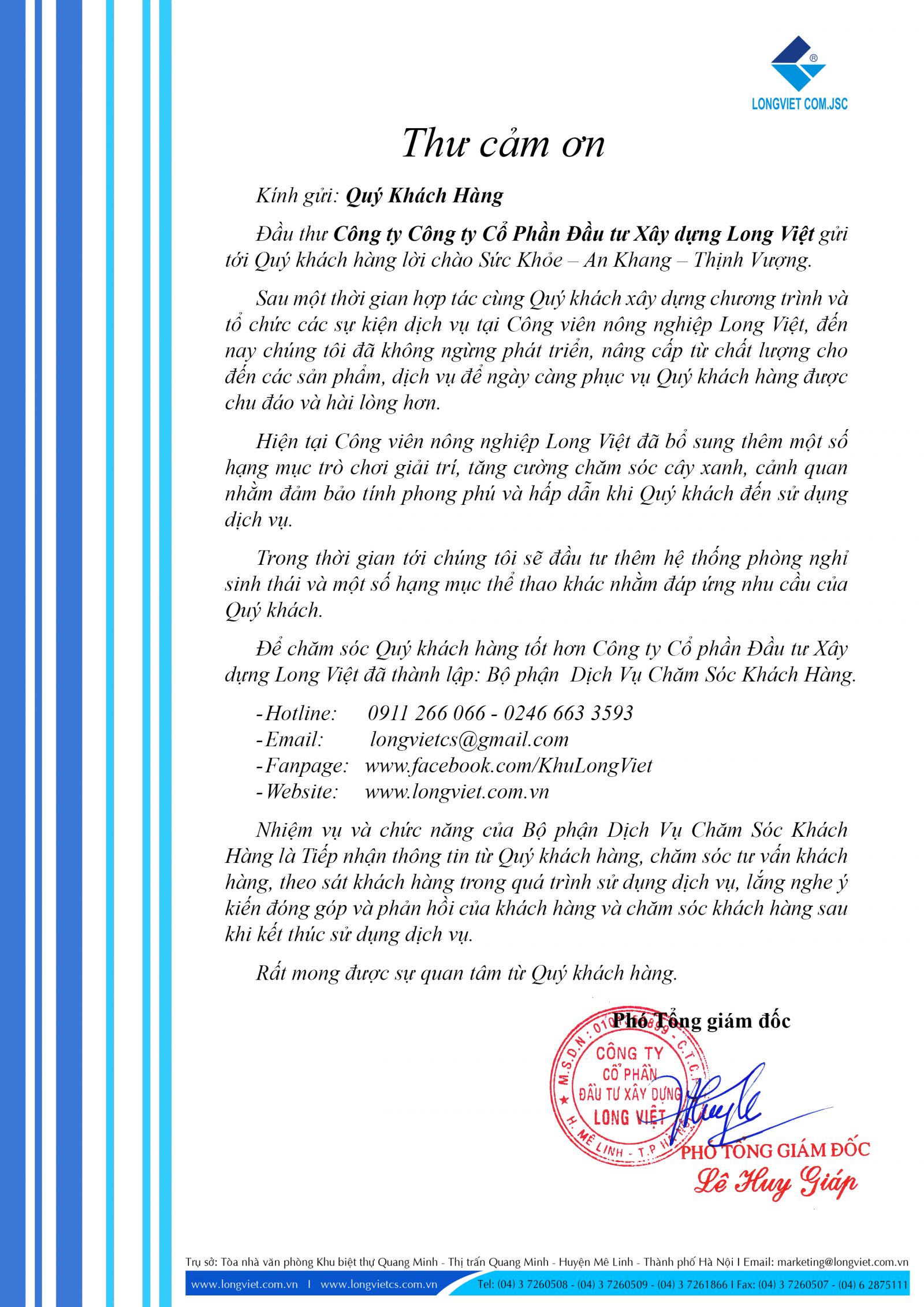 email cảm ơn khách du lịch - Hình 1