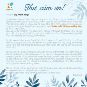 email cảm ơn sử dụng dịch vụ du lịch