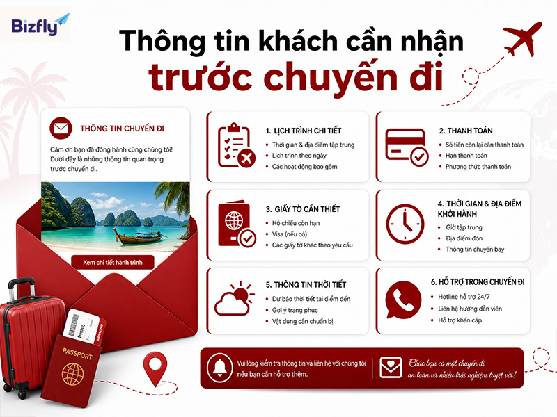 email chúc khách VIP trước tour - Hình 5