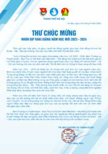email chúc khách đoàn khởi hành