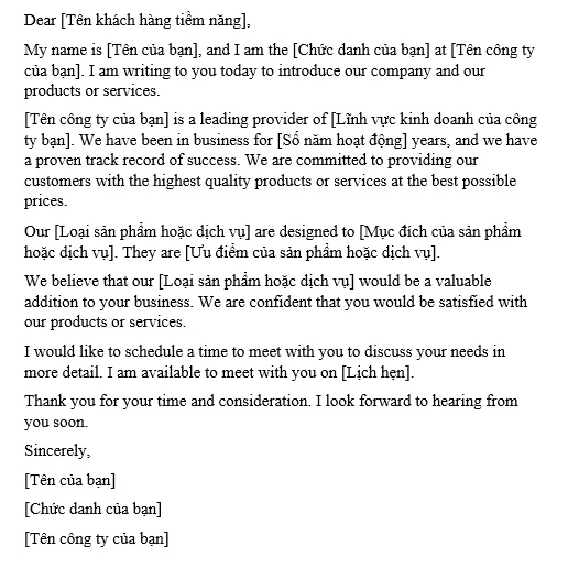 email chúc khách hàng bằng tiếng Anh - Hình 2