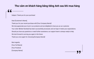 email chúc khách hàng bằng tiếng Anh