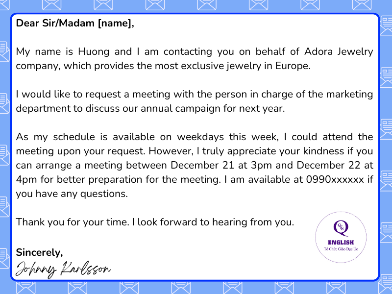 email chúc khách hàng bằng tiếng Anh - Hình 5