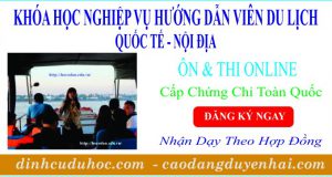 khóa học nghiệp vụ hướng dẫn viên du lịch saigontourist