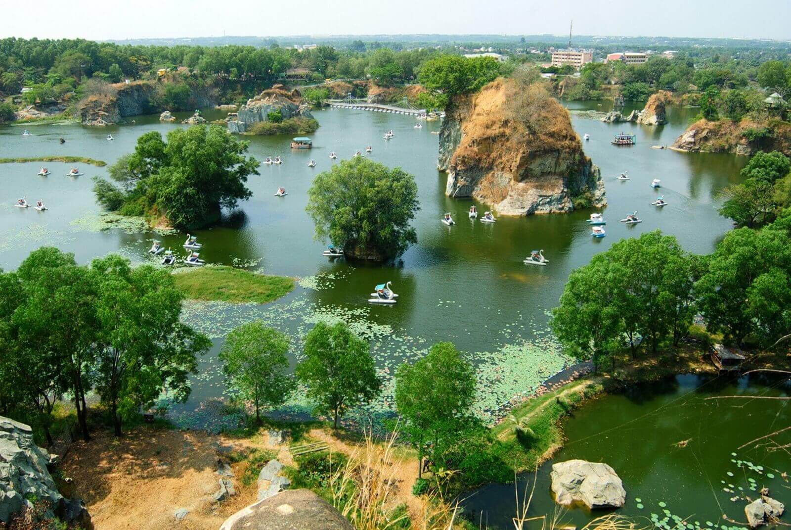 khu du lịch bửu long đường đi - Hình 4