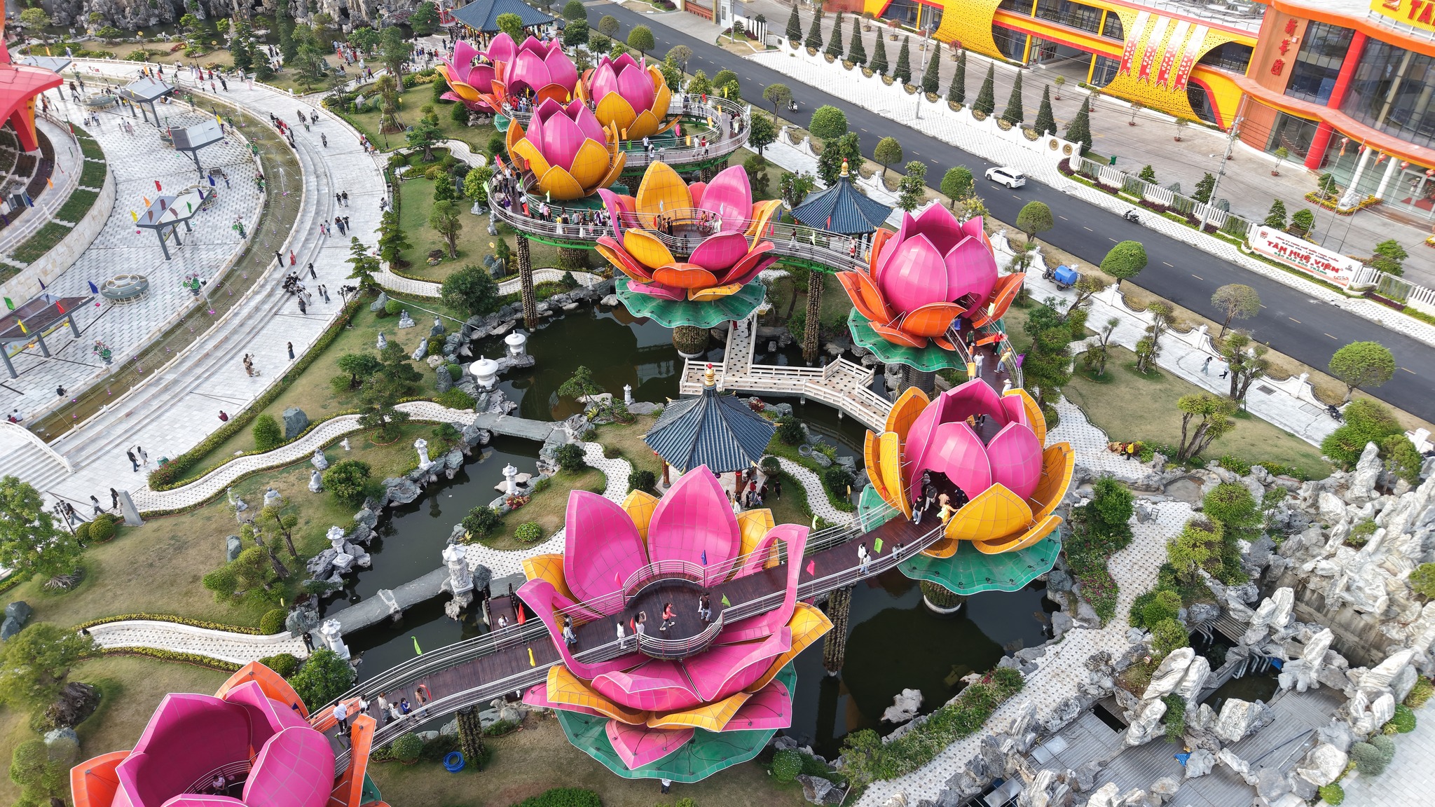 khu du lịch tân hoa viên - Hình 2