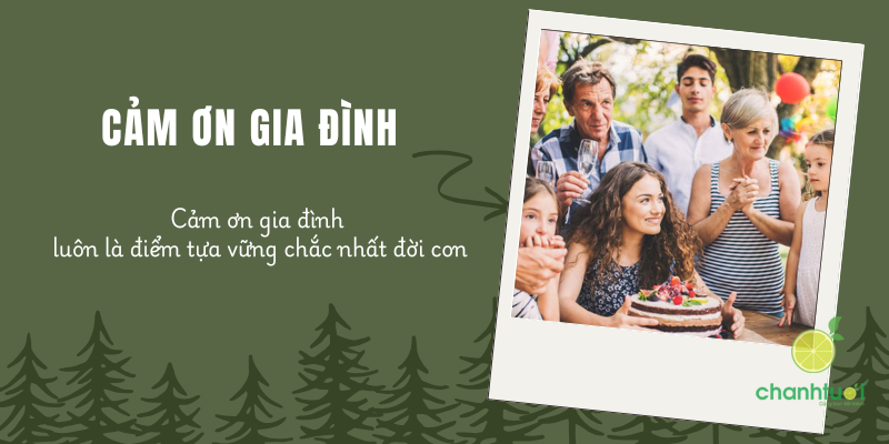 lời cảm ơn dành cho gia đình trong chuyến đi - Hình 2