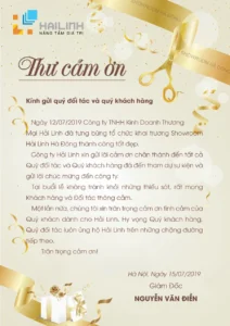 lời cảm ơn đoàn khách cơ quan