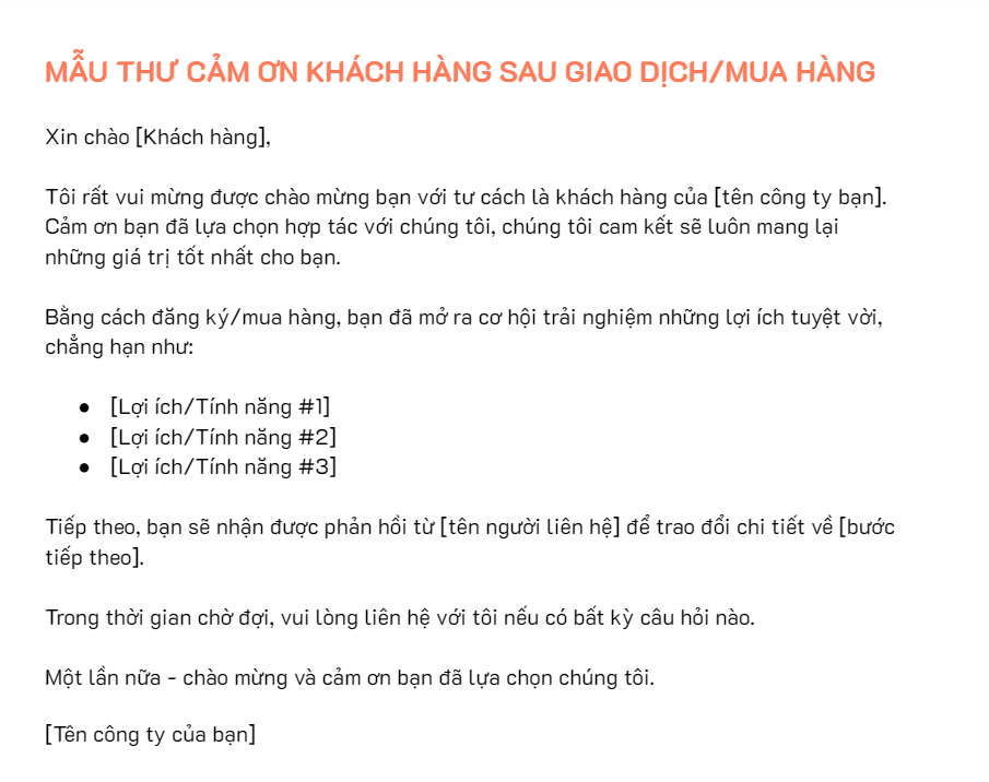 lời cảm ơn đoàn khách doanh nghiệp - Hình 5