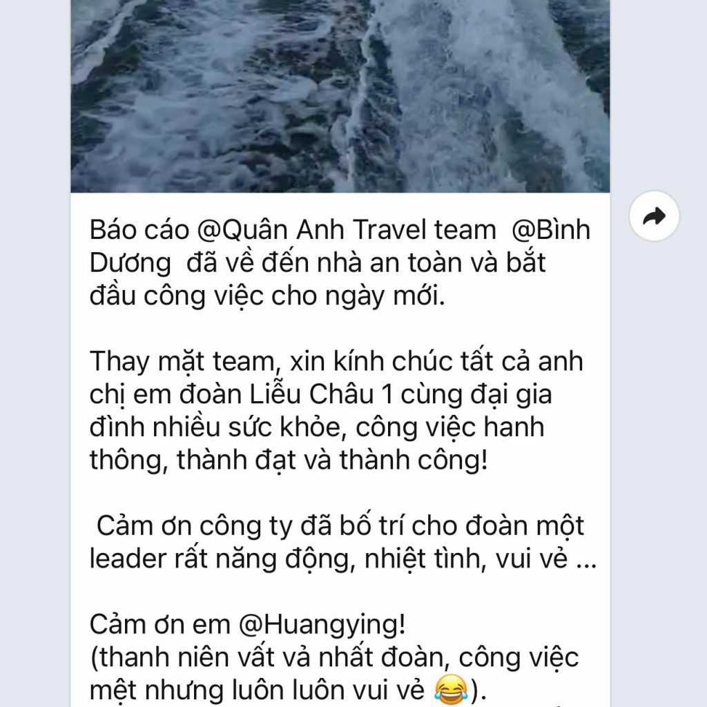 lời cảm ơn khách đã tham gia tour - Hình 3