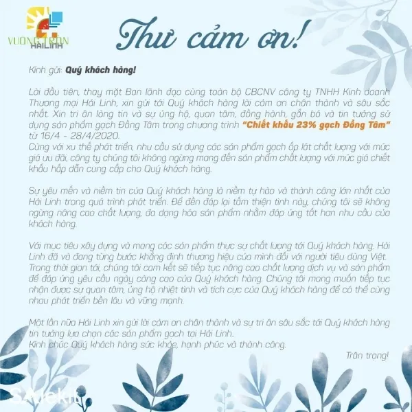 lời cảm ơn khách hàng góp ý dịch vụ - Hình 4