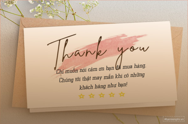 lời cảm ơn khách lẻ - Hình 2