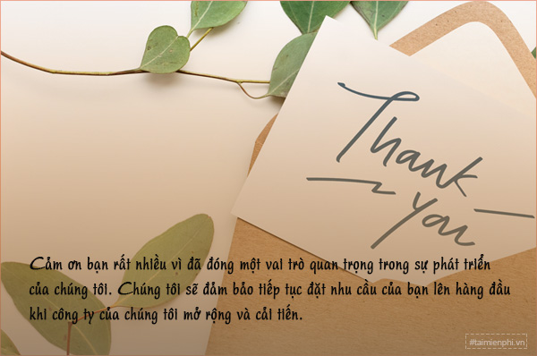 lời cảm ơn khách lẻ - Hình 5