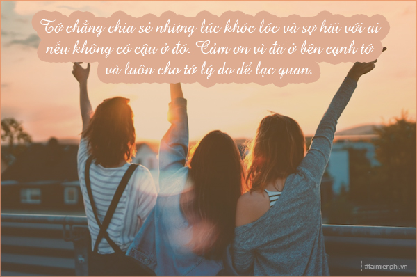 lời cảm ơn sau chuyến du lịch bạn thân - Hình 2