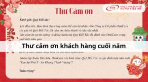 lời cảm ơn sau chuyến du lịch hội nghị khách hàng
