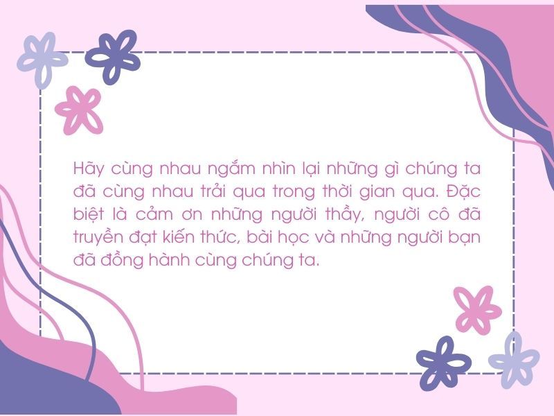 lời cảm ơn sau chuyến du lịch họp lớp - Hình 3