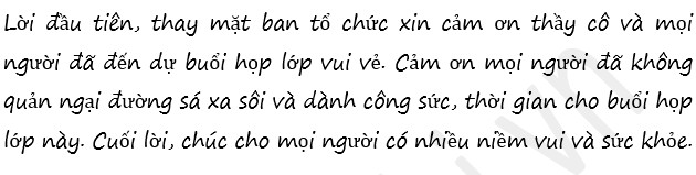 lời cảm ơn sau chuyến du lịch họp lớp - Hình 4