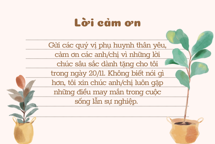lời cảm ơn sau chuyến du lịch phụ huynh - Hình 3