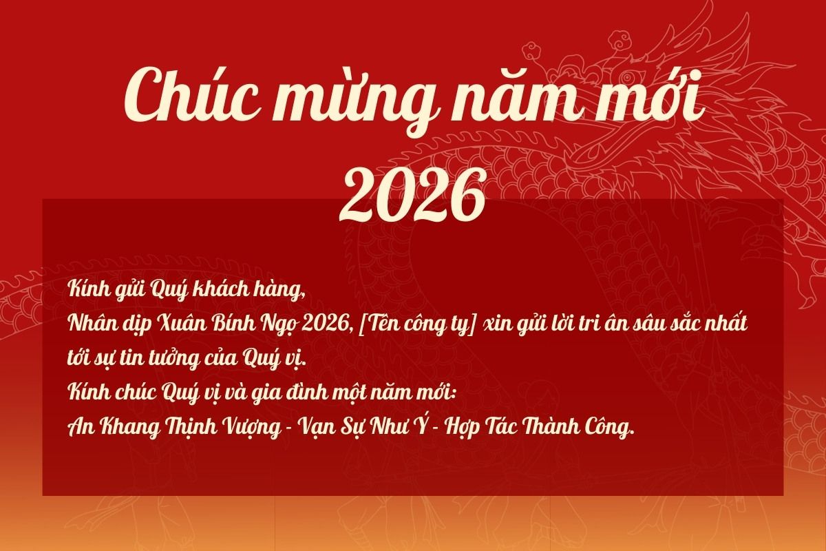 lời chúc của resort gửi khách - Hình 3
