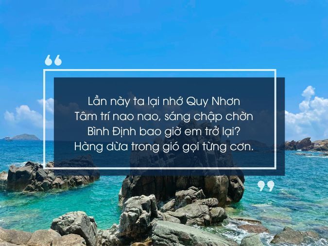 lời chúc đi Quy Nhơn