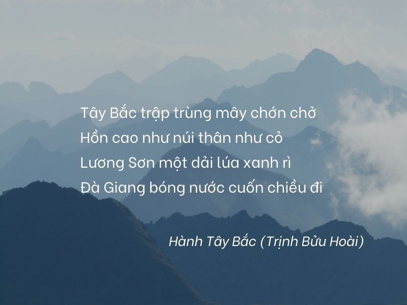 lời chúc đi Tây Bắc