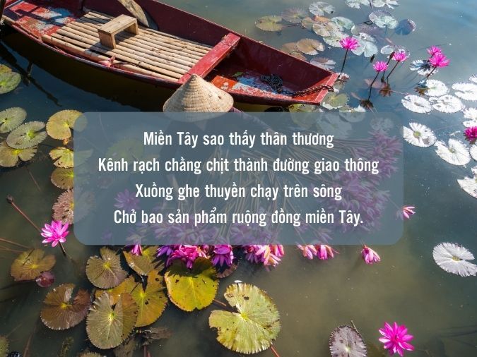 lời chúc đi miền Tây - Hình 1