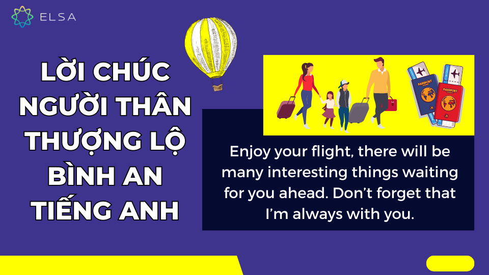 lời chúc hành trình bình an bằng tiếng Anh - Hình 1