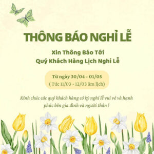 lời chúc khách hàng có kỳ nghỉ trọn vẹn