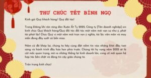 lời chúc khách hàng trước khi khởi hành