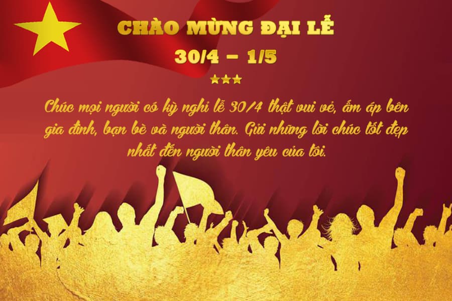 lời chúc kỳ nghỉ 30 tháng 4 - Hình 5