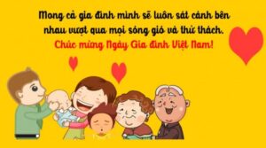 lời chúc tour gia đình