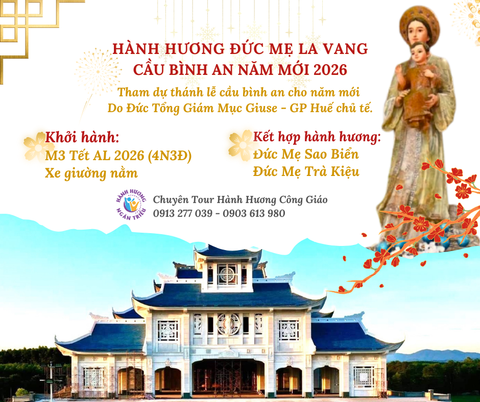 lời chúc tour hành hương - Hình 1