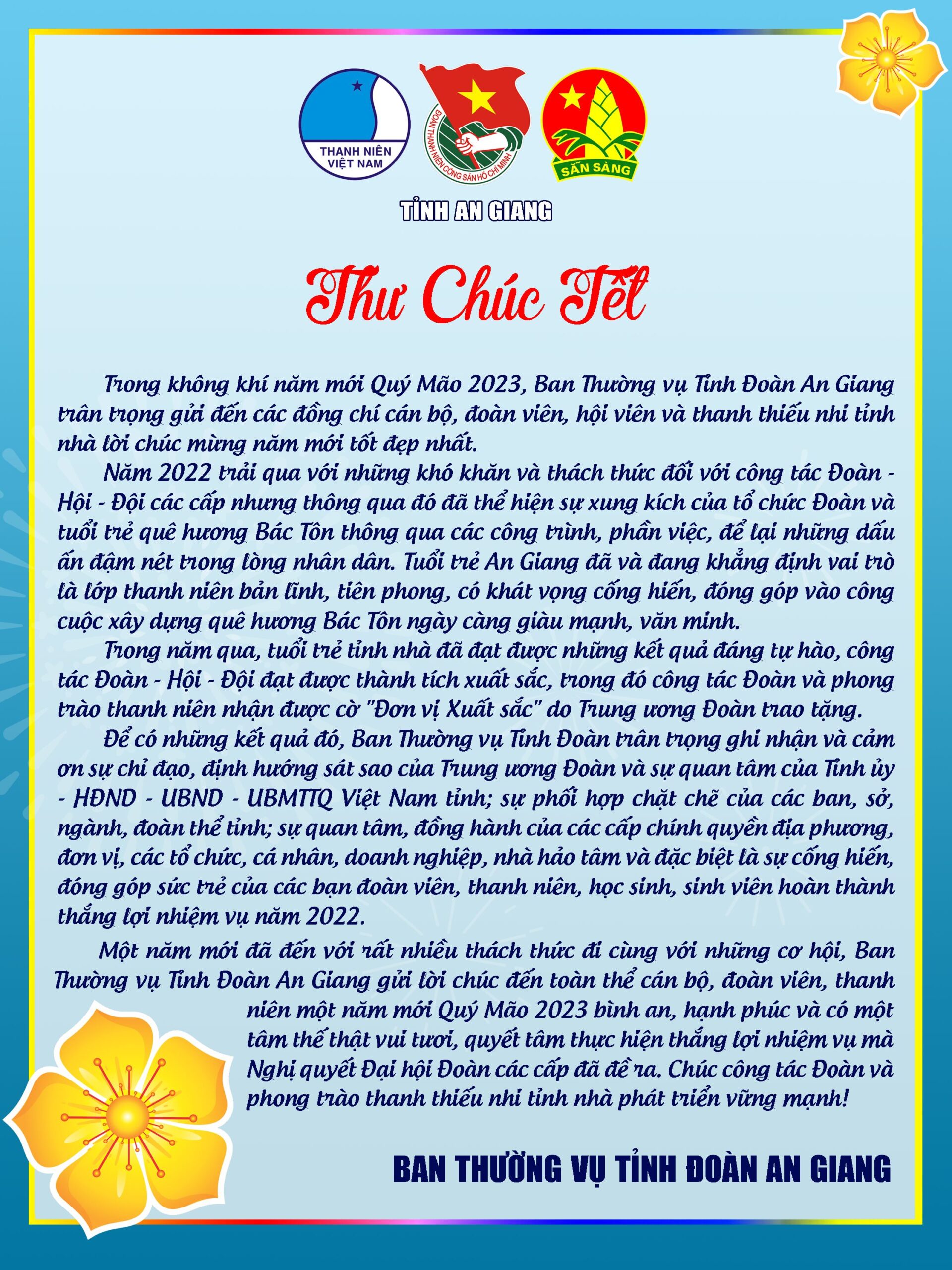 lời chúc từ trưởng đoàn - Hình 2