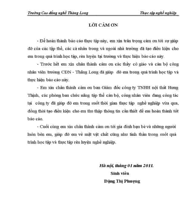 mẫu lời cảm ơn chuyên nghiệp - Hình 3