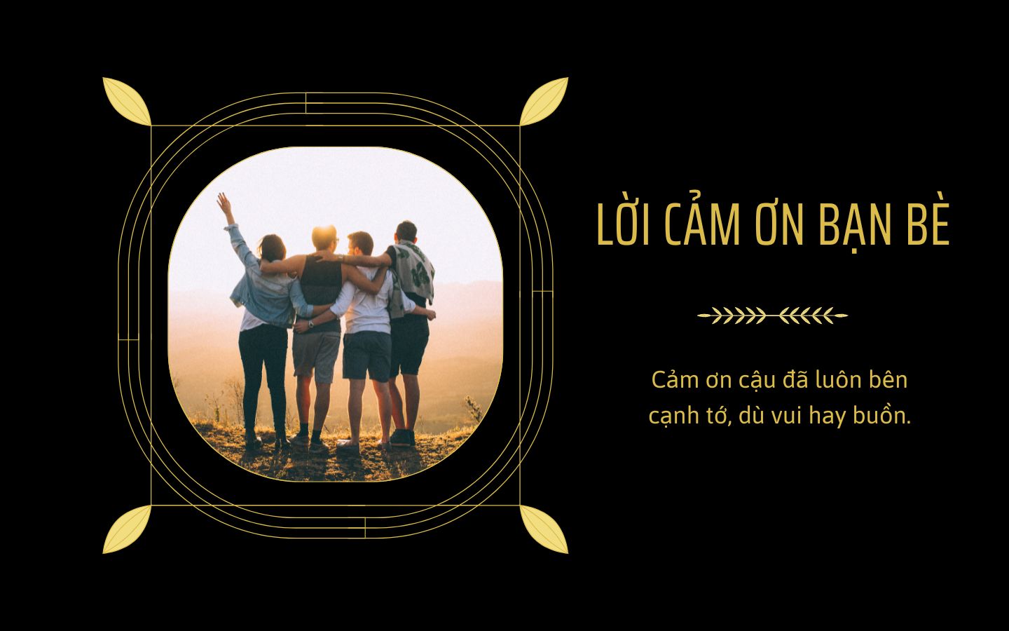mẫu lời cảm ơn dành cho bạn bè sau chuyến đi - Hình 5