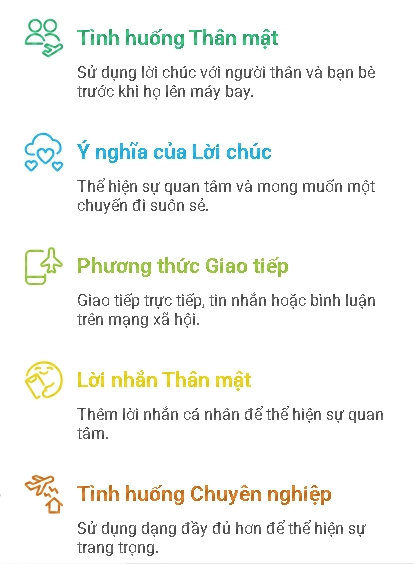 mẫu lời chúc chuyên nghiệp trước tour - Hình 3