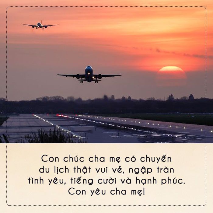 mẫu lời chúc ý nghĩa trước chuyến đi