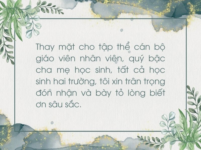 mẫu phát biểu cảm ơn sau chuyến đi - Hình 4