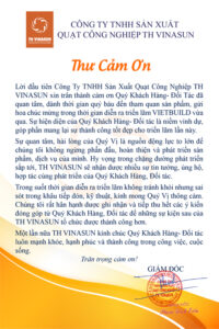 mẫu thư cảm ơn đối tác du lịch